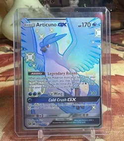 Pokemon TCG Articuno GX SV54/SV94 Hidden Fates: Shiny Vault Holo Legendary Birds - Image 1