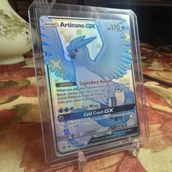 Pokemon TCG Articuno GX SV54/SV94 Hidden Fates: Shiny Vault Holo Legendary Birds - Image 2