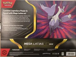 Mega Latias EX Collection Box Factory Sealed Pokemon TCG - Image 2