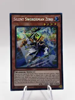 Silent Swordsman Zero MP25-EN059 Prismatic Secret Rare Yugioh! NM - Image 1