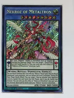 Nekroz of Metaltron - BLMM-EN026 - Secret Rare - 1st Edition Yugioh - Image 1