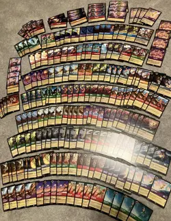 Disney Lorcana Peter Pan Captain Hook lot super rare rare locations 205 cards - Image 1