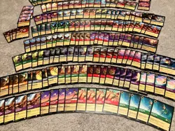 Disney Lorcana Peter Pan Captain Hook lot super rare rare locations 205 cards - Image 5