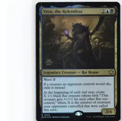 Vren, the Relentless Foil R Prerelease Cards 239 NM - Image 1