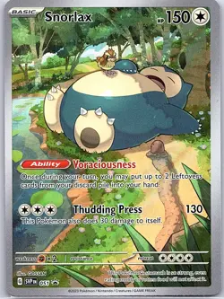 Snorlax SVP 051 SV: Scarlet & Violet 151 Promo Cards - Pokemon Card - NM - Image 1
