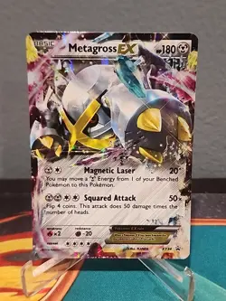 Metagross EX XY34 Black Star Promo Pokemon Card See Description - Image 1