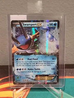 Swampert EX XY55 Black Star Promo Pokemon Card See Description - Image 5