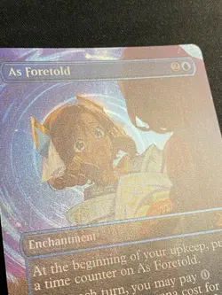 As Foretold Anime Borderless Confetti Foil R 0088 Enchanting Tales MTG NM+ - Image 4