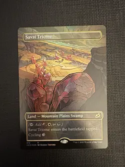 Savai Triome (Showcase) - Ikoria: Lair of Behemoths - Magic The Gathering - Image 1