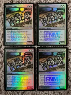 MTG- Kitchen Finks x4 - FNM FOIL - Image 1