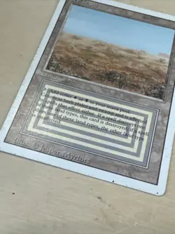 0047 MTG Scrubland Revised 3rd Edition Magic The Gathering - Image 2