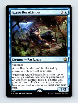 #41 2024 Bloomburrow BLB * Azure Beastbinder Rare - Image 1
