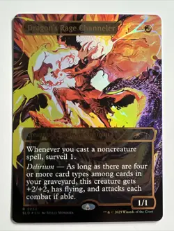 Dragon’s Rage Channeler Raised Foil (Secret Lair #2053) MTG raise - Image 1