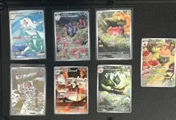 Pokemon TCG Lot 7 IR Cards Random Sets All M/NM - Image 1