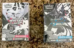 Pokemon Lot- 16 Booster Packs, 2 Booster Boxs, 2 Sealed Tins, 76 Singles & More! - Image 3