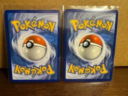 MEOWTH V & MEOWTH VMAX SWSH004 SWSH005 HOLO BLACK STAR PROMO NM POKEMON TCG SET - Image 2