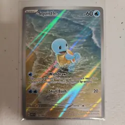 Pokemon Squirtle #170/165 Scarlet & Violet 151 2023 Near Mint - Image 1