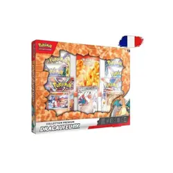 POKEMON JCC COFFRET PREMIUM EX DRACAUFEU 6 BOOSTERS FR - Image 1