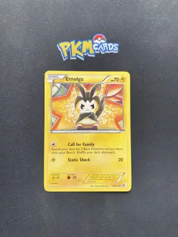 Pokemon TCG Emolga Legendary Treasures 49/113 Regular LP. - Image 1