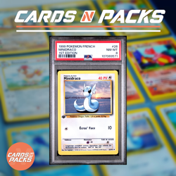 Carte Pokemon Minidraco 26/102 Set de Base Edition 1 PSA 8 🇫🇷 - Image 1