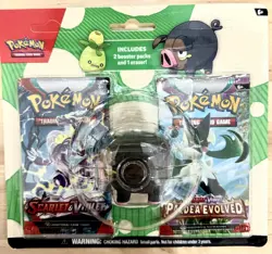 Pokemon TCG Back to School Eraser Blister 2023 with 2 Booster Packs Lechonk 820650852497 - Image 1