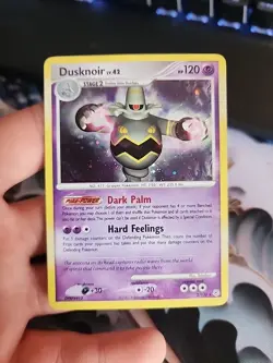 2007 Pokemon Diamond Pearl Dusknoir Holo Rare 2/130 NM/LP - Image 1
