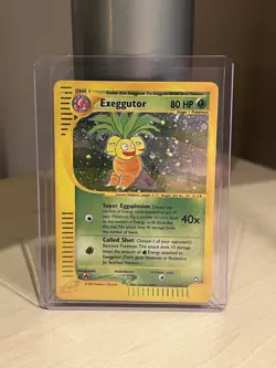 Pokemon TCG Exeggutor H10/H32 Aquapolis Holo Rare Vintage WOTC LP - Image 1