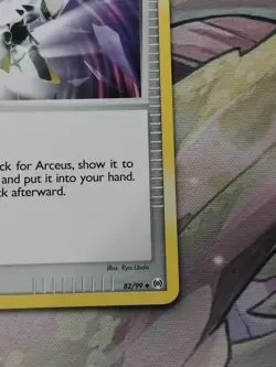 Pokemon TCG Beginning Door Arceus 82/99 Regular LP. - Image 5