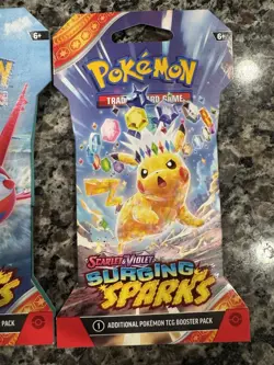 Pokemon TCG Surging Sparks Sleeved Booster Packs 30 PACKS TOTAL LOT OF 30 - Image 3
