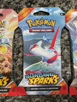 Pokemon TCG Surging Sparks Sleeved Booster Packs 30 PACKS TOTAL LOT OF 30 - Image 4