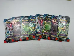 Lot Of 8 Pokemon Twilight Masquerade Sleeved Booster Packs | 2 Pack Art Sets - Image 1