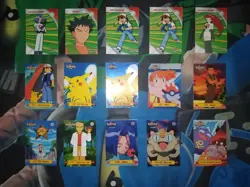 Pokemon Topps Lotto 15 Carte Rarissime Ash Ketchum Pikachu ITA - Image 1