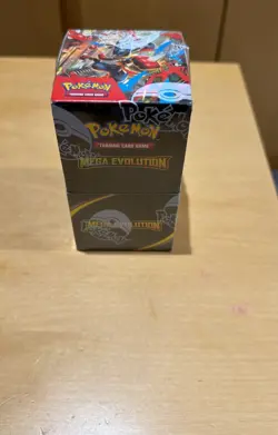 Mega Evolution Pokemon Half Booster Box Sealed Pokemon TCG - Image 1