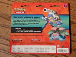 Pokemon 2016 XY 3 Pack Blister with Mega Blastoitse Pin (Two Evolutions Packs) - Image 2