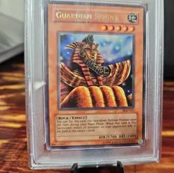 2003 GUARDIAN SPHINX PGD-025 Ultra Rare 1st Edition HOLO PSA 9 MINT YU-GI-OH - Image 3