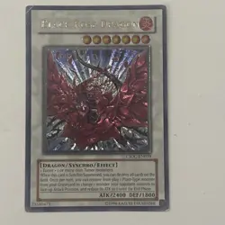 Yugioh Black Rose Dragon Ultimate Rare Lp Light Foil Shift - Image 1