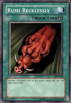 Rush Recklessly - SDP-033 - LP - YuGiOh - Image 1