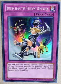Return from the Different Dimension -Yu-gi-oh!- DPKB-EN038 - Unlimited - SR - LP - Image 1