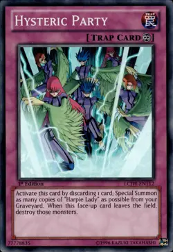 Hysteric Party - Super Rare 1st Edition LCJW-EN112 - LP - YuGiOh - Image 1