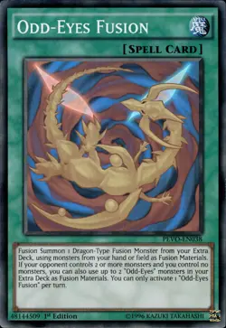 Odd-Eyes Fusion - Super Rare 1st Edition PEVO-EN038 - NM - YuGiOh - Image 1