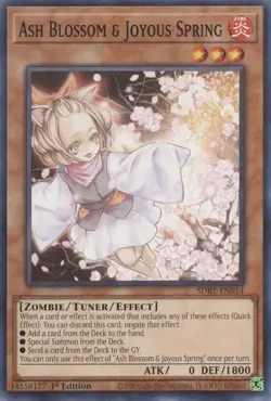 Ash Blossom & Joyous Spring - (SDBT-EN014) - Common - Yugioh - Image 1