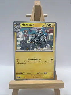 Magneton 046/132 Non Holo Mega Evolution Common Pokemon 2025 TCG Card NM - Image 1