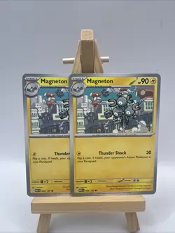 Magneton 046/132 Non Holo Mega Evolution Common Pokemon 2025 TCG Card NM - Image 3