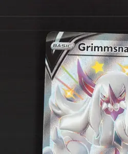 Grimmsnarl V SV116/SV122 Shining Fates Full Art Shiny Holo Rare Pokemon Card NM - Image 3