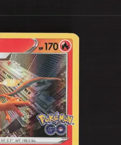 Charizard 010/078 Pokemon GO Holo Rare Stamped Pokemon Card NM - Image 4