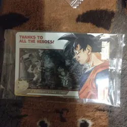 Dragon Ball Super Goku Card Unopened Vintage Trading - Image 1