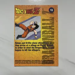 Dragon Ball Z Gohan Holo Card Series 2000 Rare #16 Good - Image 2