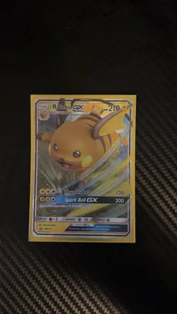 Pokemon TCG Raichu GX SM213 Promo Holo Foil Card 2019 - Image 1