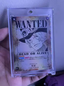 Sabo WANTED(SP Alt Art) OP13-120 - Carrying on His Will One Piece Card Game JP - Image 1