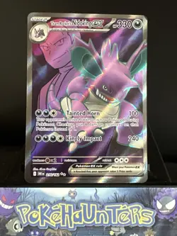 Pokemon Card Team Rocket's Nidoking ex 216/182 Destined Rivals Ultra Rare NM - Image 1